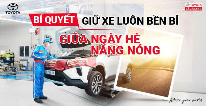 Bí quyết giúp ô tô bền bỉ trong mùa hè nắng nóng